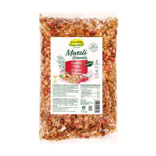 Muesli Crujiente con Fresas 750gr