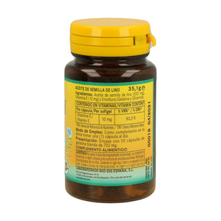Aceite Semilla de Lino 500mg 50 Perlas
