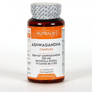 Ashwagandha Complex vitamina B6 y B12 Nutralie 60 Cáp