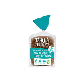 Pan de molde con centeno y avena con masa madre bio, 400 g