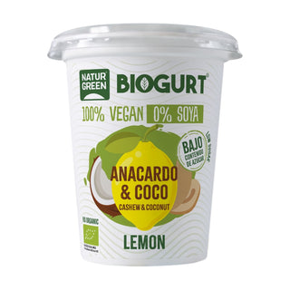 Biogurt Coco Anacardo y Limón Bio 400gr