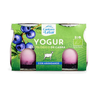 Yogur de cabra con arándanos Bio 2x125g