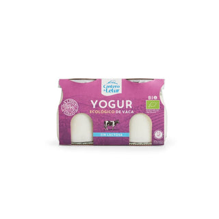 Yogur de vaca Bio sin lactosa  2X125g