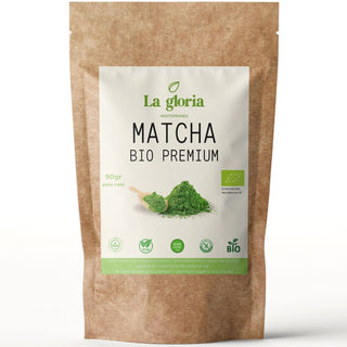 Té Matcha Ecológico 100% y Orgánico en Polvo – Grado Premium – Natural BIO – La Gloria Mediterránea