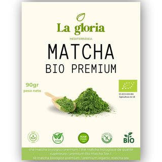 Té Matcha Ecológico 100% y Orgánico en Polvo – Grado Premium – Natural BIO – La Gloria Mediterránea