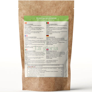 Té Matcha Ecológico 100% y Orgánico en Polvo – Grado Premium – Natural BIO – La Gloria Mediterránea