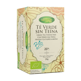 Té Verde Sin Teína Infusión Eco 28gr